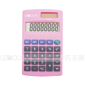 8 chiffres Calculatrice de poche à double alimentation avec diverses couleurs en option (LC332)